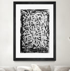 Pinto mis dias con calma by Nozvvu vvu on GIANT ART - black typography