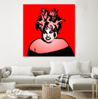 Divine | Pop Art by William Cuccio on GIANT ART - red digital painting