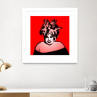 Divine | Pop Art by William Cuccio on GIANT ART - red digital painting