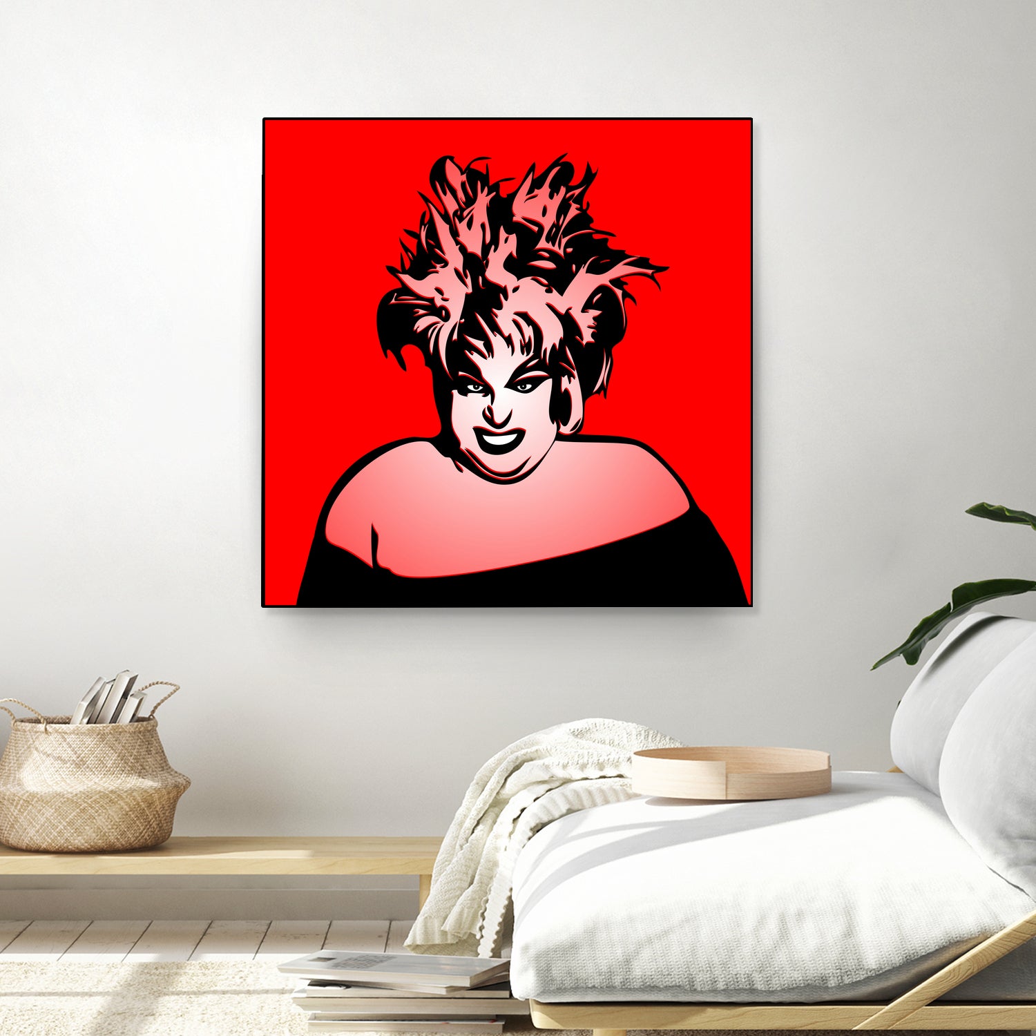 Divine | Pop Art by William Cuccio on GIANT ART - red digital painting