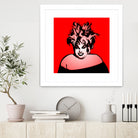 Divine | Pop Art by William Cuccio on GIANT ART - red digital painting