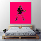 George Michael | Pop Art by William Cuccio on GIANT ART - pink digital painting