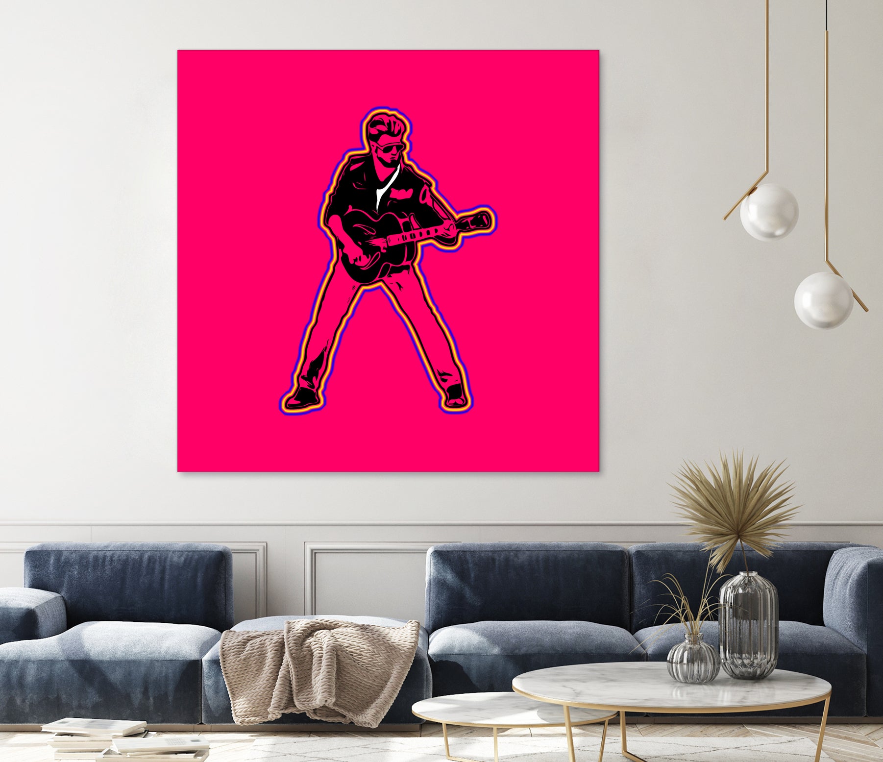 George Michael | Pop Art by William Cuccio on GIANT ART - pink digital painting