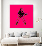 George Michael | Pop Art by William Cuccio on GIANT ART - pink digital painting