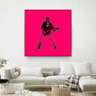 George Michael | Pop Art by William Cuccio on GIANT ART - pink digital painting