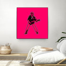 George Michael | Pop Art by William Cuccio on GIANT ART - pink digital painting