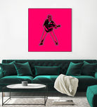 George Michael | Pop Art by William Cuccio on GIANT ART - pink digital painting