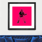 George Michael | Pop Art by William Cuccio on GIANT ART - pink digital painting