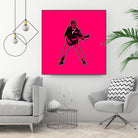 George Michael | Pop Art by William Cuccio on GIANT ART - pink digital painting