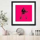 George Michael | Pop Art by William Cuccio on GIANT ART - pink digital painting