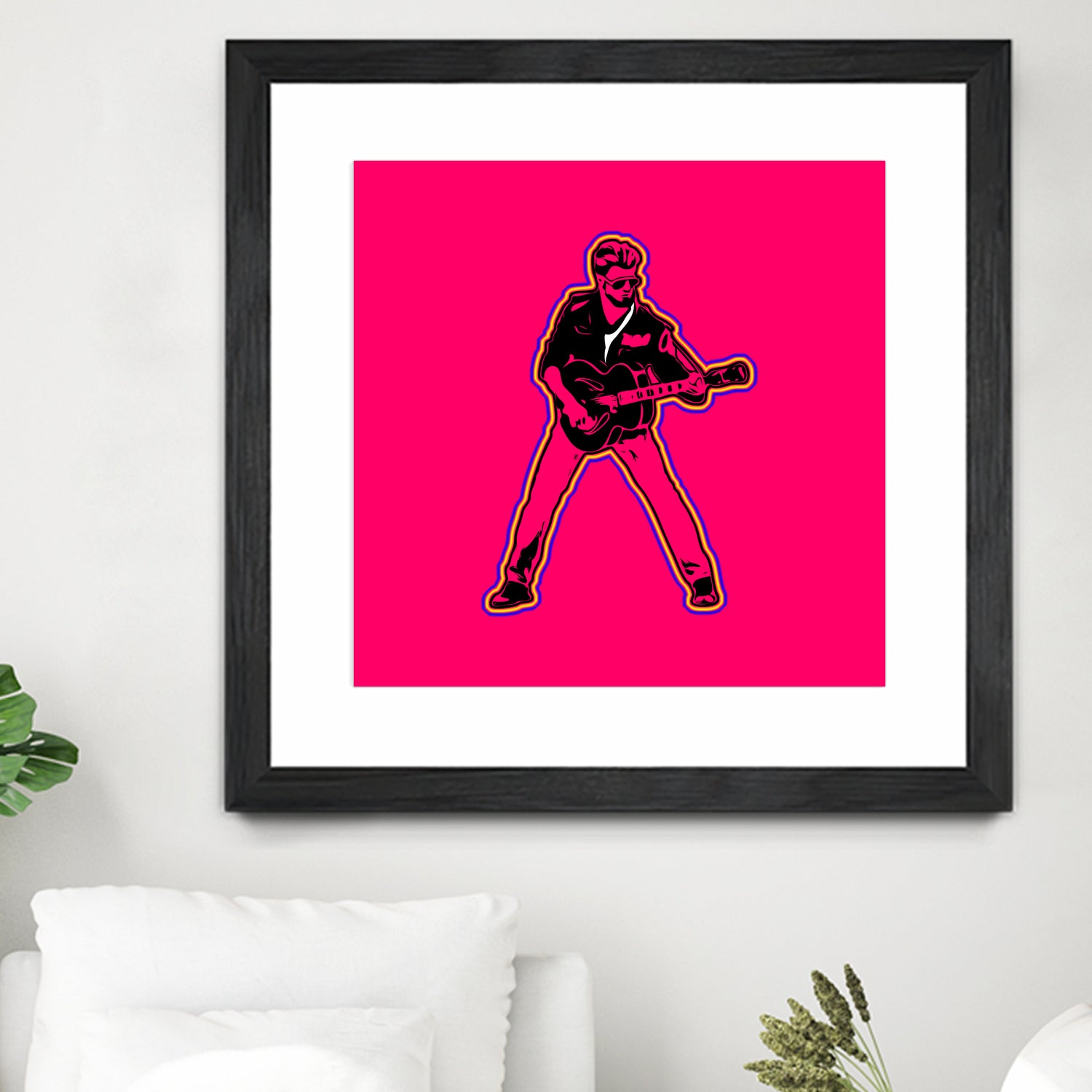 George Michael | Pop Art by William Cuccio on GIANT ART - pink digital painting