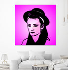 Boy George | Pop Art by William Cuccio on GIANT ART - pink digital painting