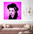 Boy George | Pop Art by William Cuccio on GIANT ART - pink digital painting