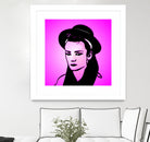 Boy George | Pop Art by William Cuccio on GIANT ART - pink digital painting