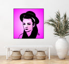 Boy George | Pop Art by William Cuccio on GIANT ART - pink digital painting