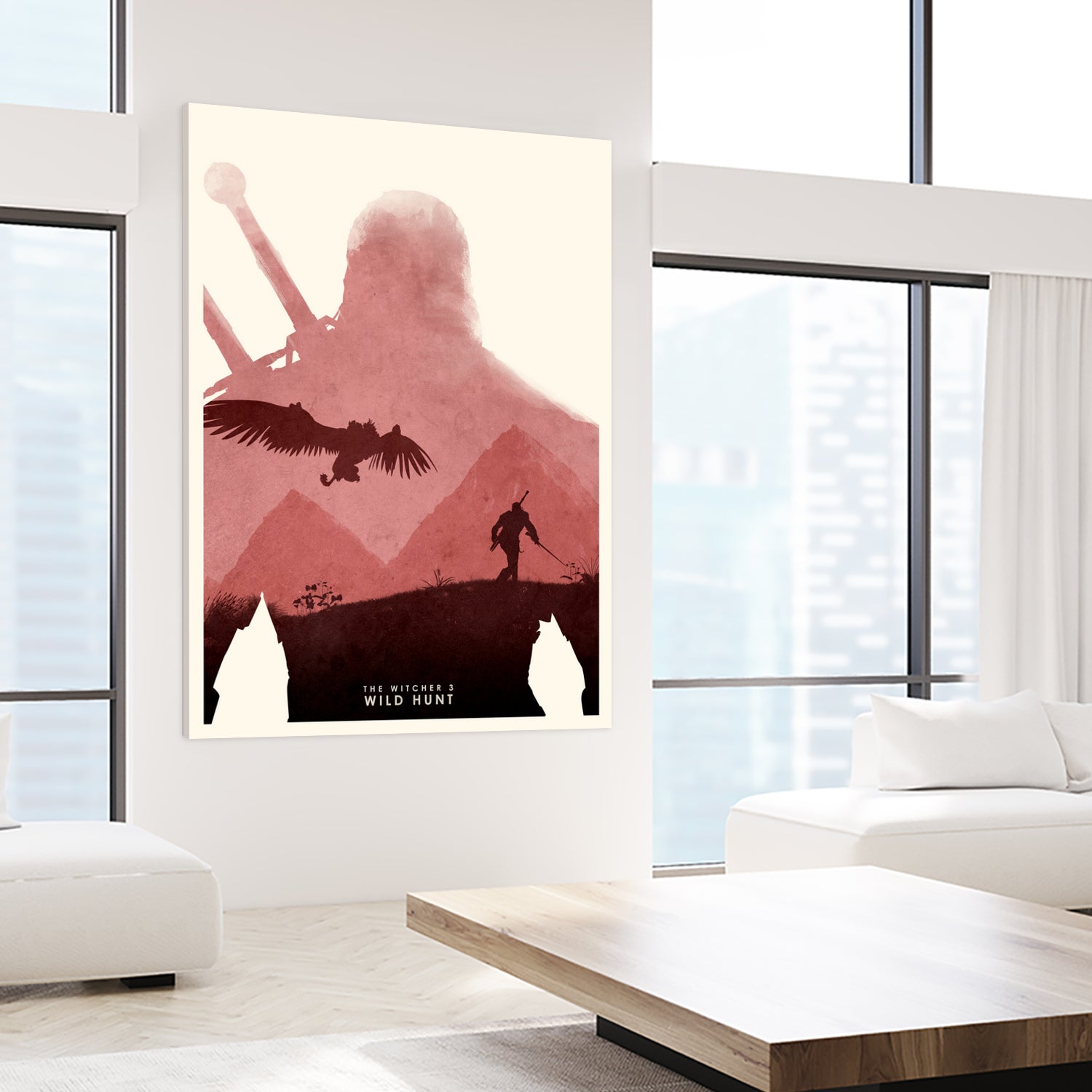 The Witcher 3 by Ryan Ripley on GIANT ART - red digital drawing