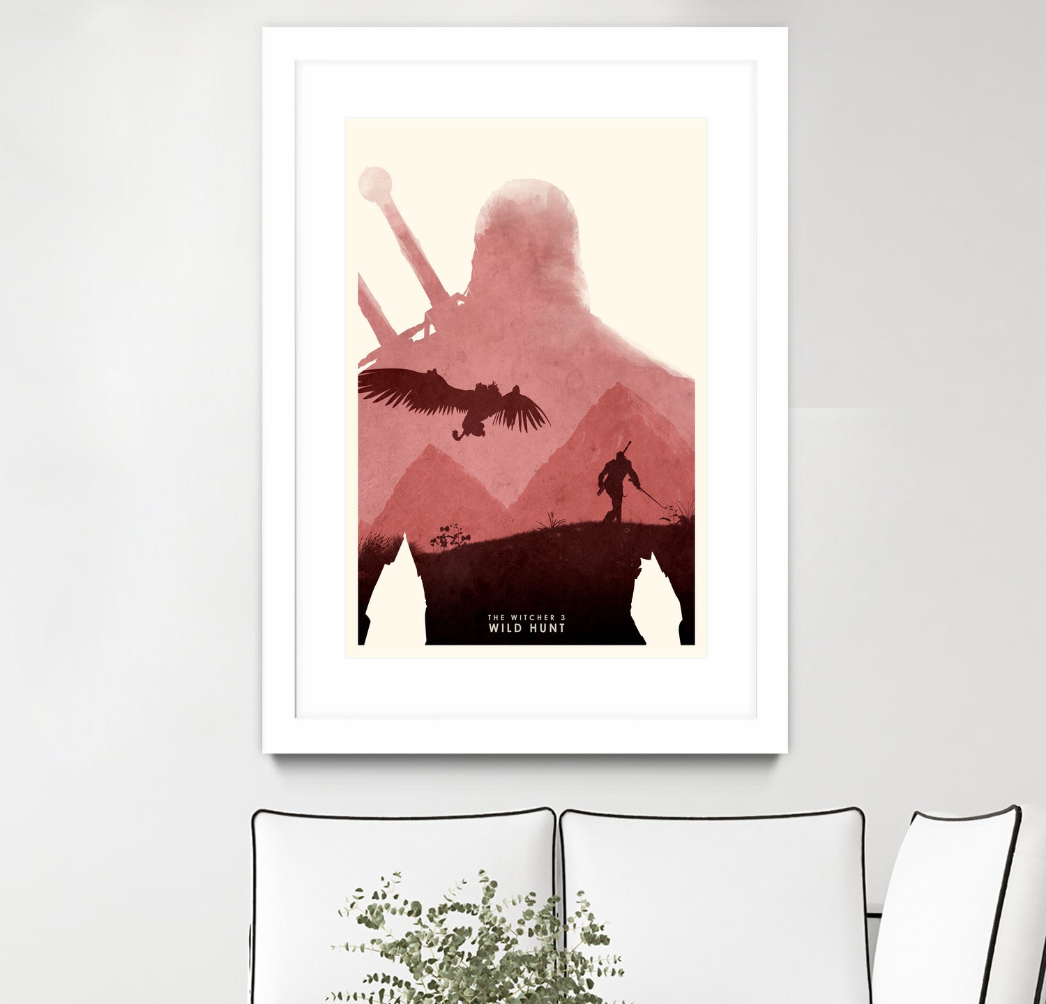 The Witcher 3 by Ryan Ripley on GIANT ART - red digital drawing