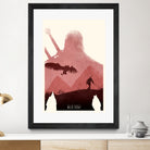 The Witcher 3 by Ryan Ripley on GIANT ART - red digital drawing