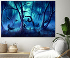 SCORPIO-from-the-Dancing-Zodiac by Cyril Rolando on GIANT ART - blue digital painting