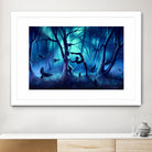 SCORPIO-from-the-Dancing-Zodiac by Cyril Rolando on GIANT ART - blue digital painting