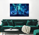 SCORPIO-from-the-Dancing-Zodiac by Cyril Rolando on GIANT ART - blue digital painting