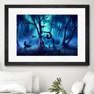 SCORPIO-from-the-Dancing-Zodiac by Cyril Rolando on GIANT ART - blue digital painting