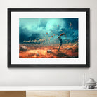 SAGITTARIUS-from-the-Dancing-Zodiac by Cyril Rolando on GIANT ART - orange digital painting