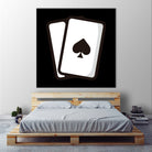 Playing card : Minimalistic icon series by Satoshi Kikyo on GIANT ART - white digital painting