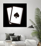 Playing card : Minimalistic icon series by Satoshi Kikyo on GIANT ART - white digital painting