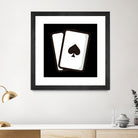 Playing card : Minimalistic icon series by Satoshi Kikyo on GIANT ART - white digital painting