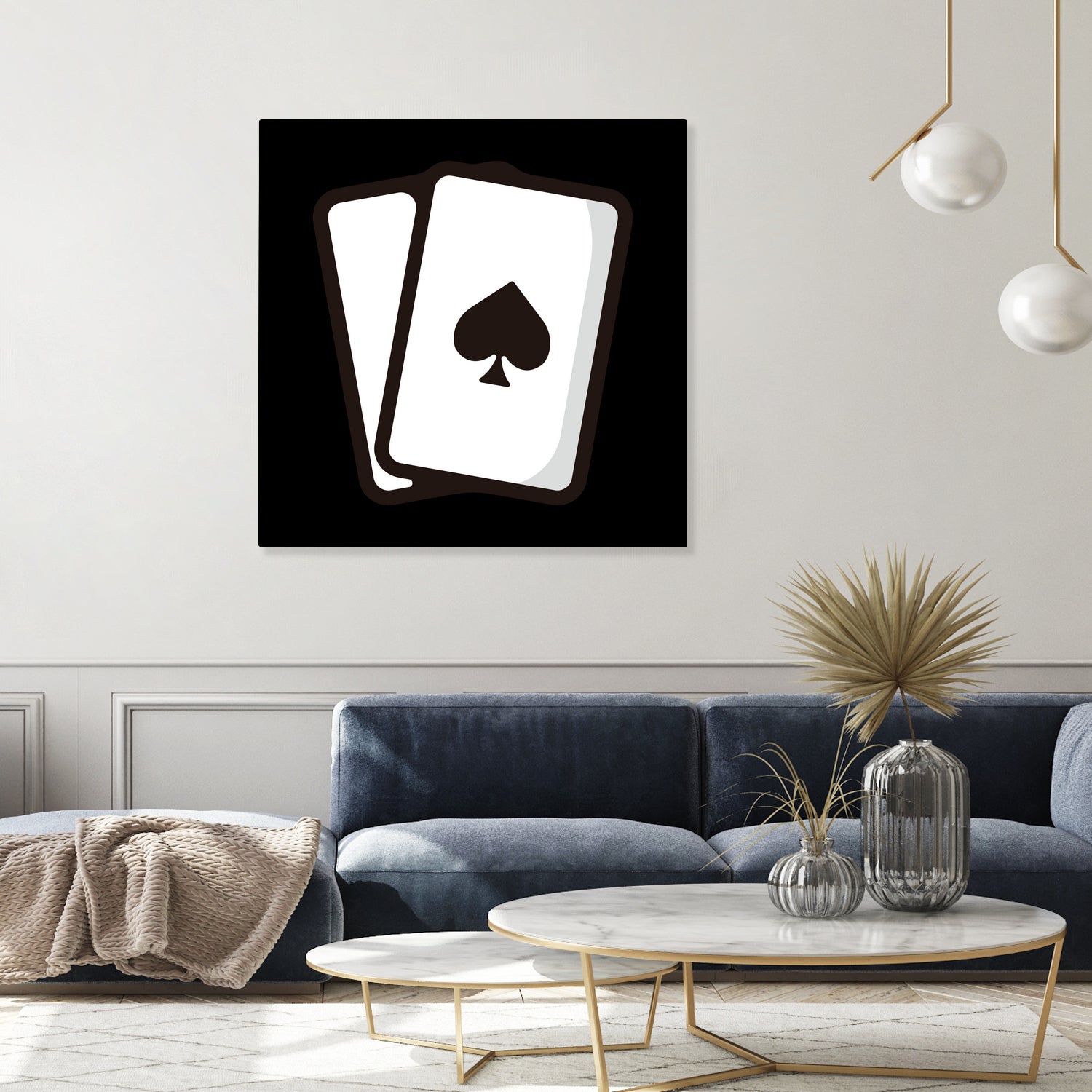 Playing card : Minimalistic icon series by Satoshi Kikyo on GIANT ART - white digital painting