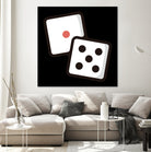 Dice : Minimalistic icon series by Satoshi Kikyo on GIANT ART - white digital painting