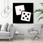 Dice : Minimalistic icon series by Satoshi Kikyo on GIANT ART - white digital painting