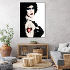 Dr Frank n Furter | Rocky Horror Picture Show by William Cuccio on GIANT ART - white digital painting