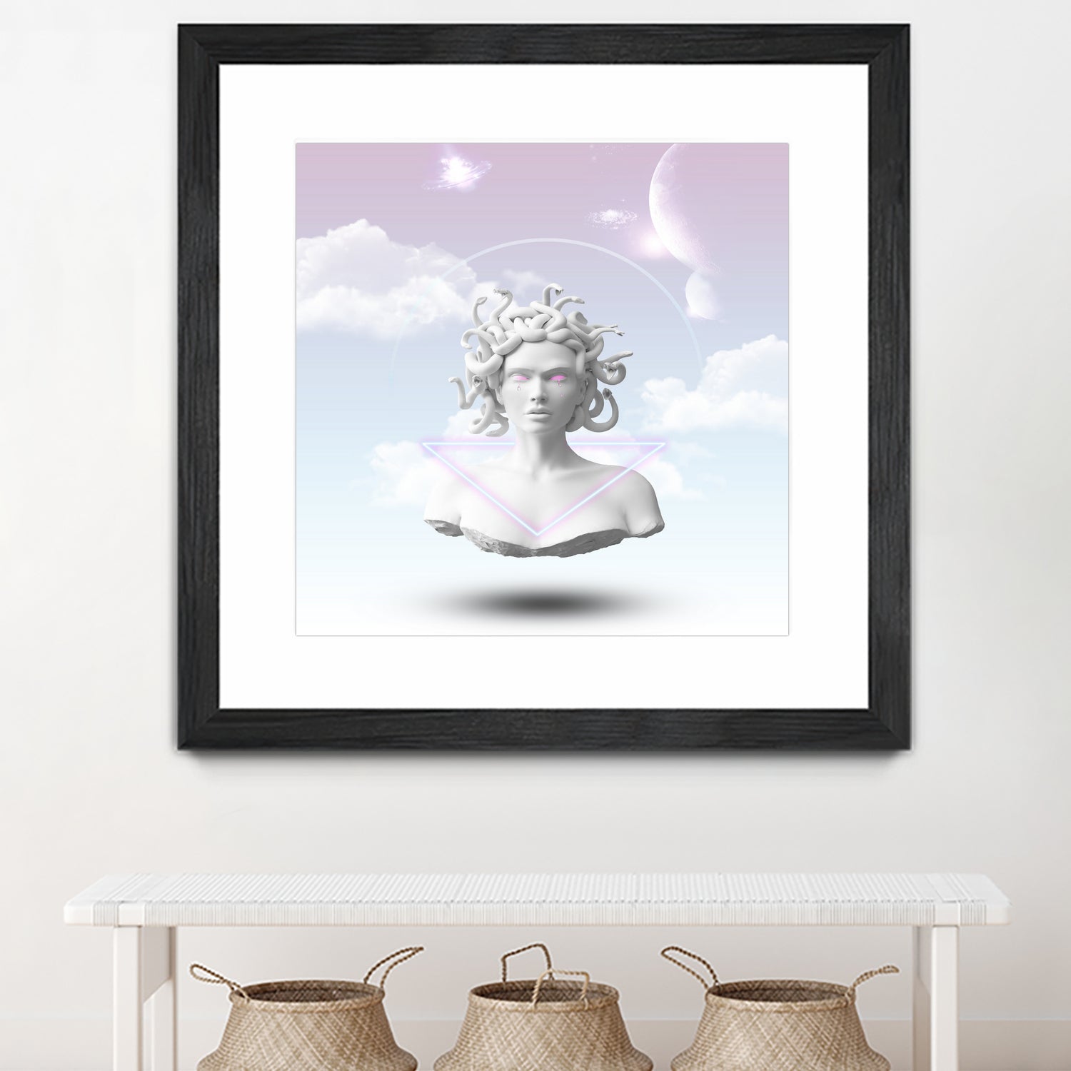 medusa by Caterina Lo Cicero on GIANT ART - white digital painting