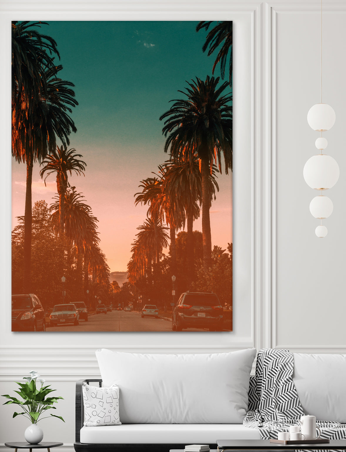 California Dreaming by Ben Angus on GIANT ART - orange photo illustration