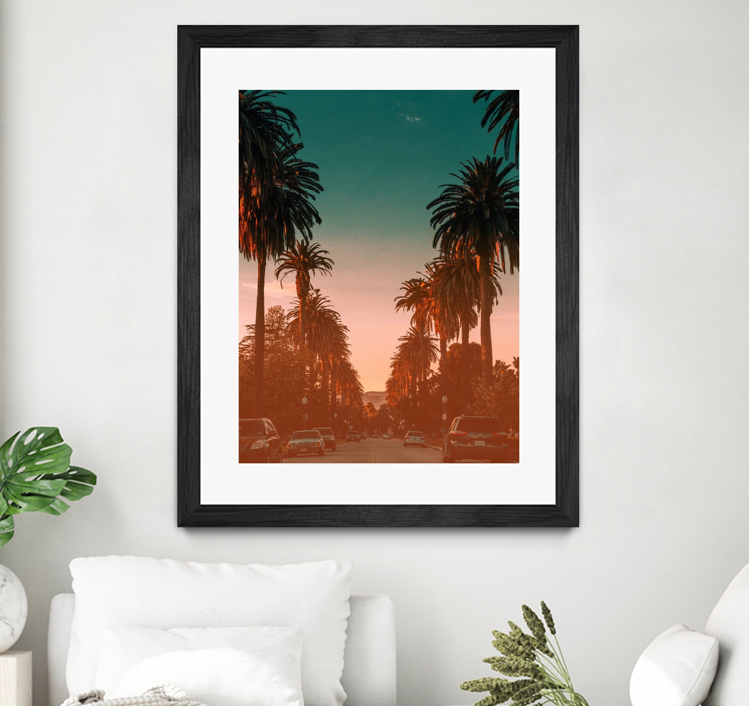 California Dreaming by Ben Angus on GIANT ART - orange photo illustration