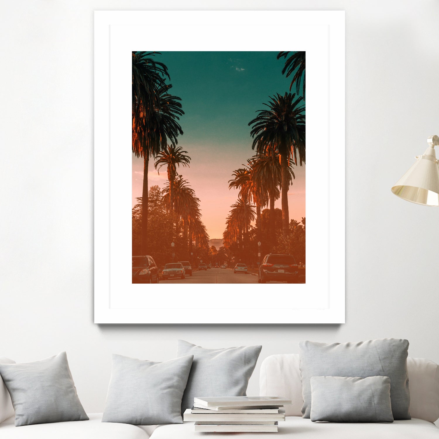 California Dreaming by Ben Angus on GIANT ART - orange photo illustration