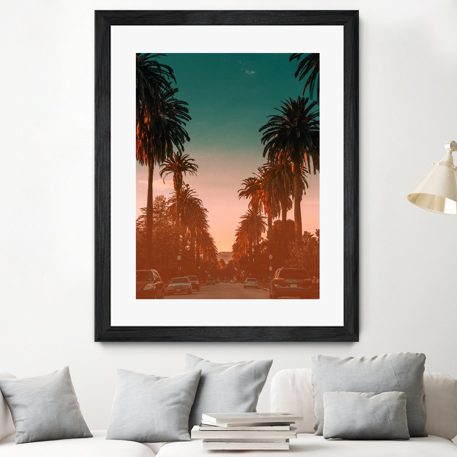 California Dreaming by Ben Angus on GIANT ART - orange photo illustration