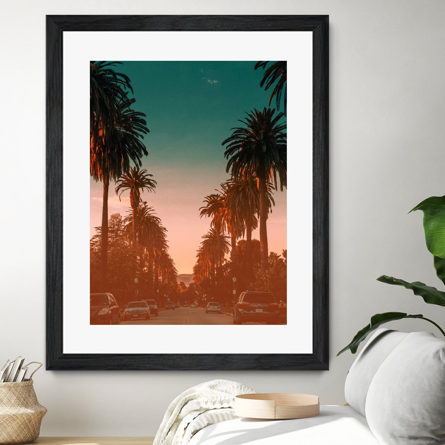 California Dreaming by Ben Angus on GIANT ART - orange photo illustration