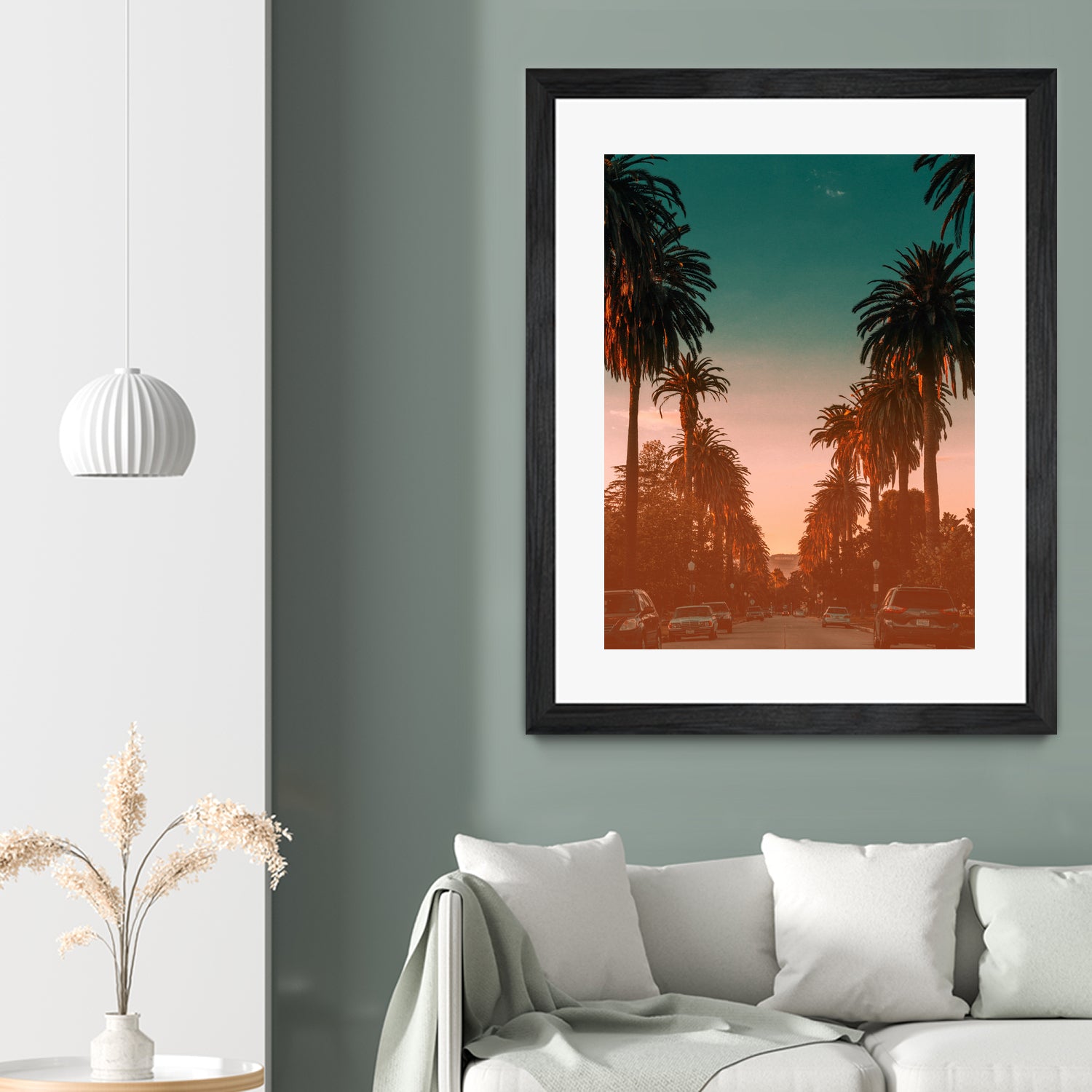 California Dreaming by Ben Angus on GIANT ART - orange photo illustration