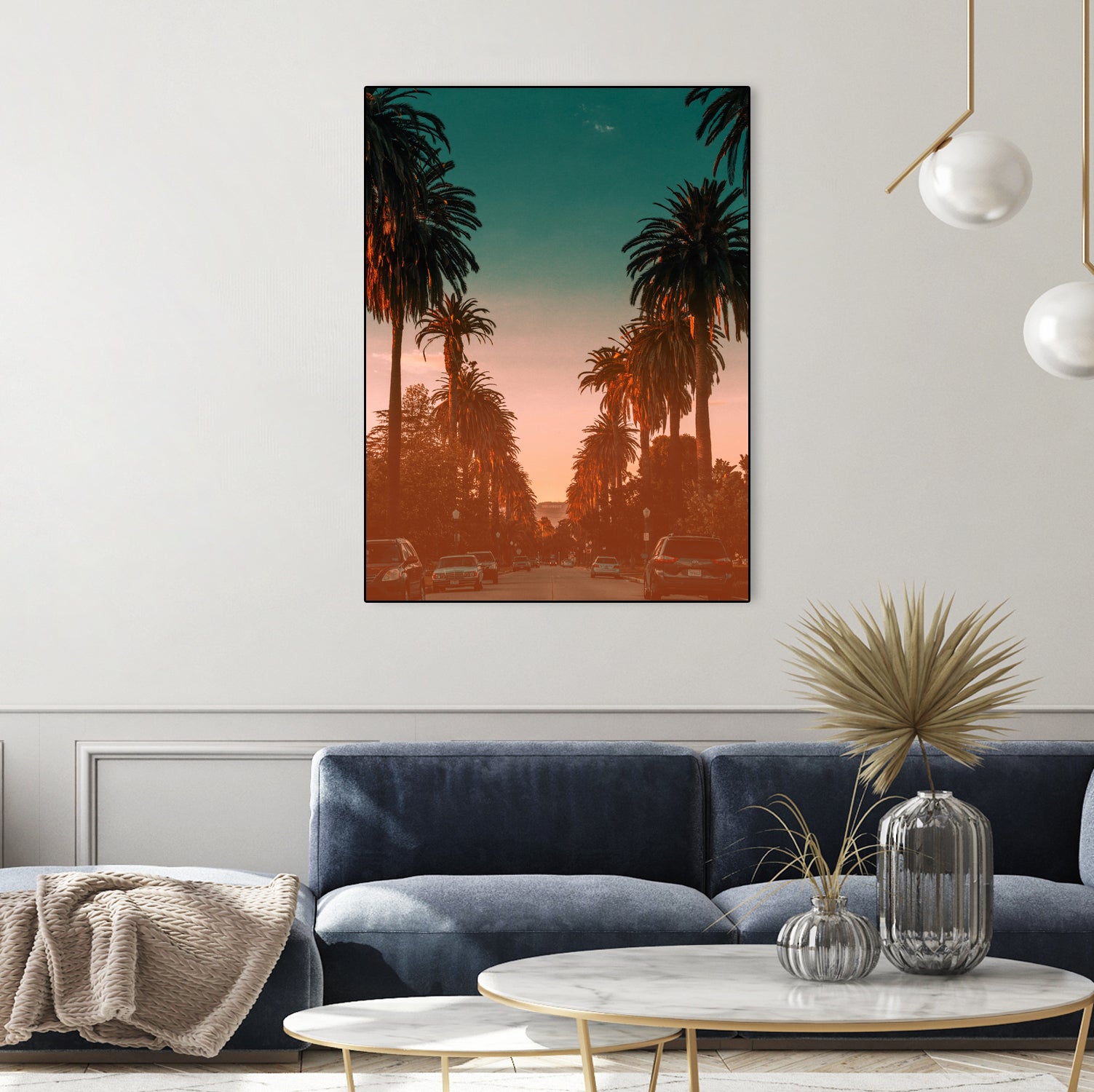 California Dreaming by Ben Angus on GIANT ART - orange photo illustration