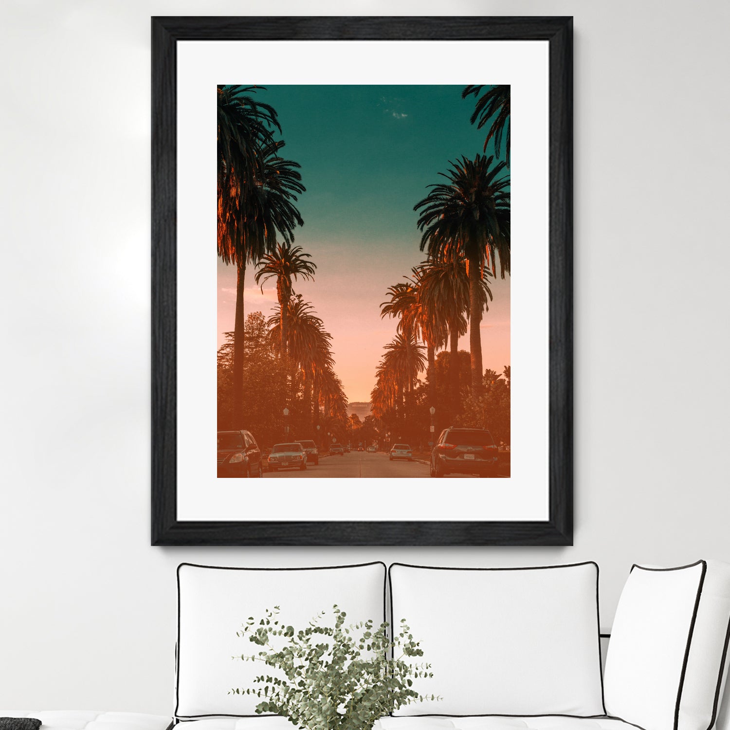 California Dreaming by Ben Angus on GIANT ART - orange photo illustration