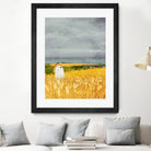 walter wheat grey sky by Katherine Blower on GIANT ART - gray digital painting