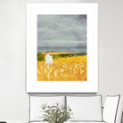 walter wheat grey sky by Katherine Blower on GIANT ART - gray digital painting