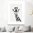 Giraffe by Menelaos Trompoukis on GIANT ART - white digital painting