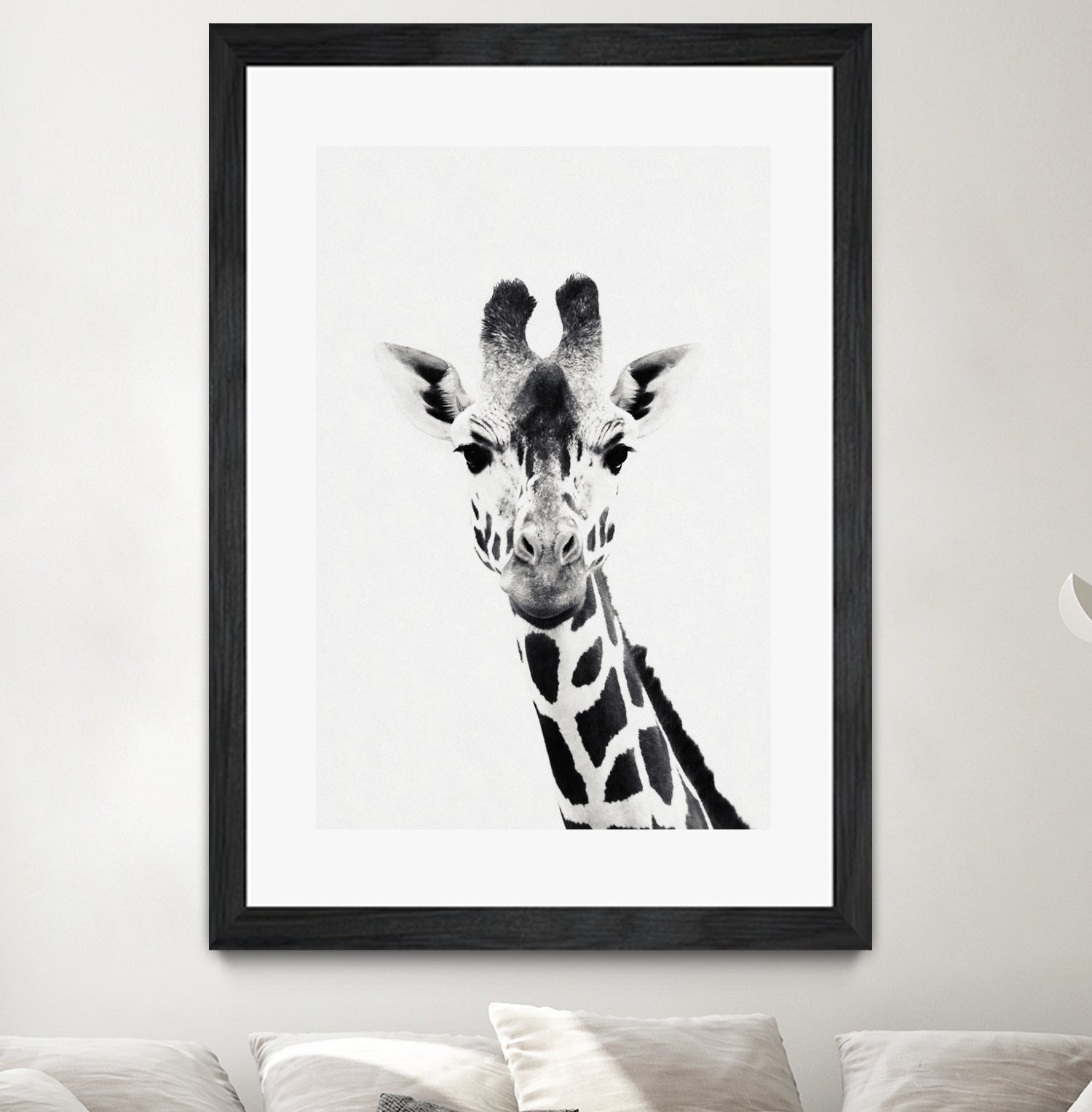 Giraffe by Menelaos Trompoukis on GIANT ART - white digital painting