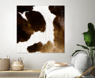 Beautiful Highland Cow Cowhide by Neli Dimitrova on GIANT ART - brown photo manipulation