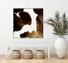 Beautiful Highland Cow Cowhide by Neli Dimitrova on GIANT ART - brown photo manipulation