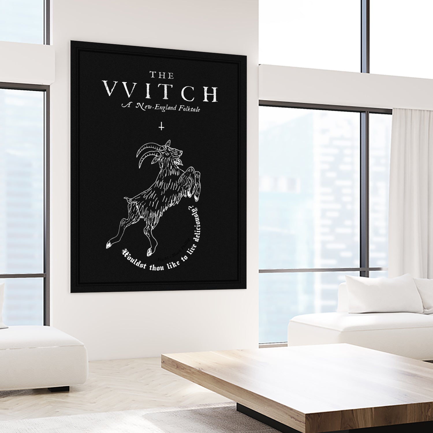 The Witch - Black Phillip by Juarez Tanure on GIANT ART - black digital painting